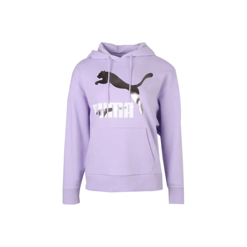 PUMA CLASSICS Sweatshirts Women's Light Purple-0