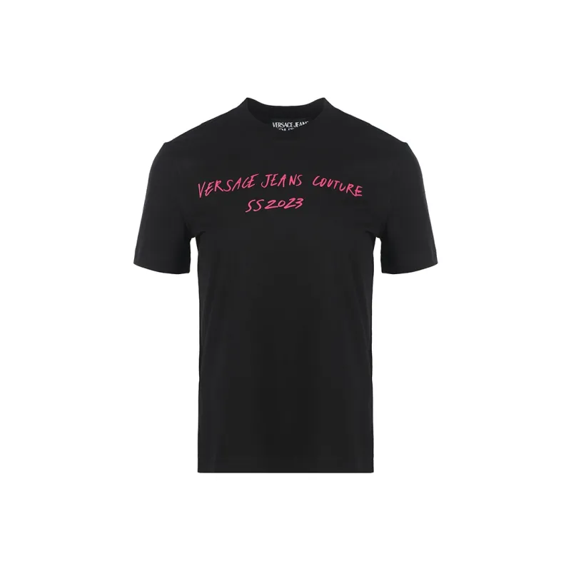 VERSACE JEANS COUTURE T Shirts Women's Black-0
