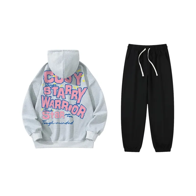 WARRIOR Sweatshirt Sets Unisex-14