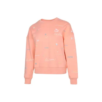 PUMA Sweatshirts Women's Coral