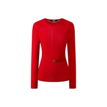 KARL LAGERFELD SS24 Sweater Women's Red