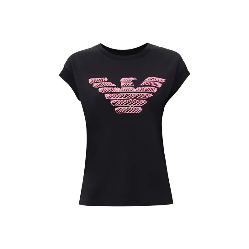 EMPORIO ARMANI T Shirts Women's Black-0