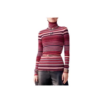 CHANEL Knitwear Women's Red