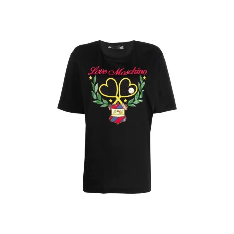 MOSCHINO T Shirts Women's Black-0