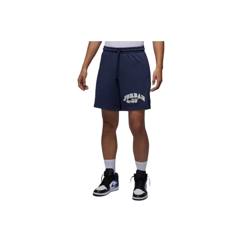 Jordan MVP Casual Shorts Men's Deep Navy Blue/Light Smoke Gray