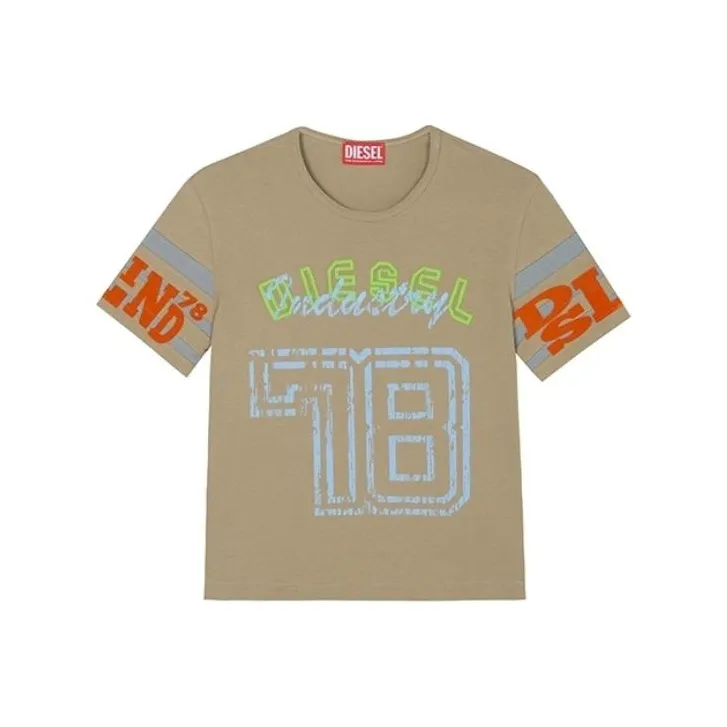 DIESEL Women's T Uncusl T shirt Light Brown-0