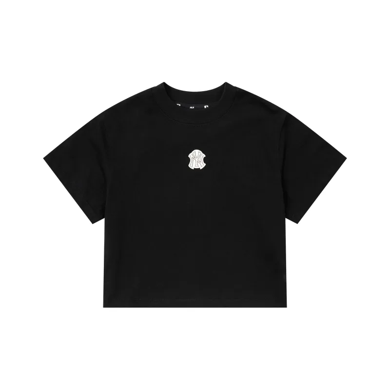 MLB Set in Sleeve T Shirt Women's Black-0