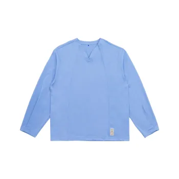 ADER ERROR ADER ERROR Through Editism Series T Shirts Women's Light Blue