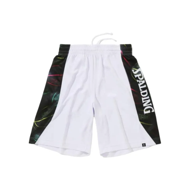 SPALDING Casual Shorts Unisex White-0