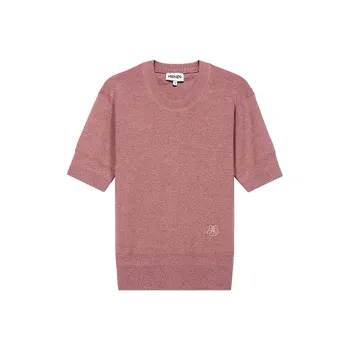 KENZO SS21 Slim Fit Knitwear Women's Light Pink