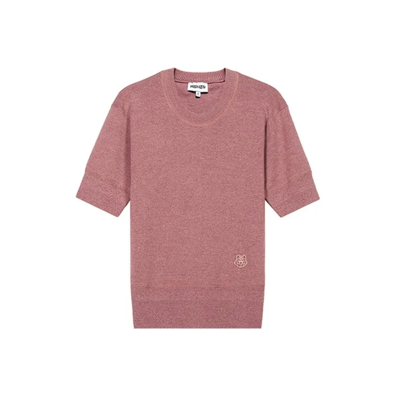 KENZO SS21 Slim Fit Knitwear Women's Light Pink-0