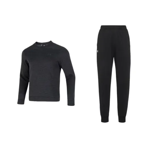 Under Armour Storm SweaterFleece Crew Sweatshirt Set Men's Black