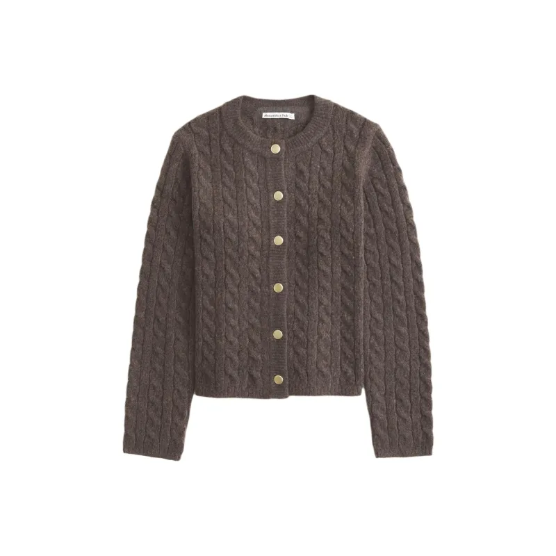 Abercrombie＆Fitch Sweater Women's Brown-0