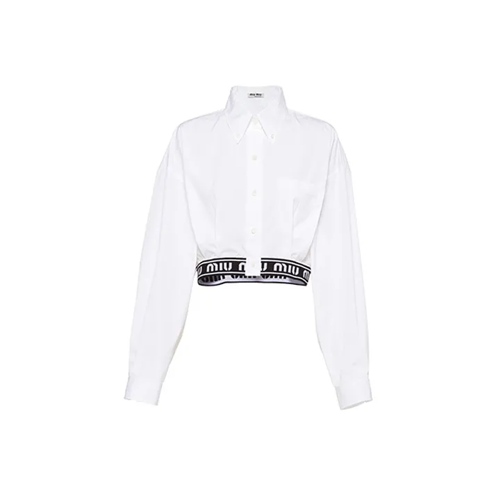 MIU MIU Shirts Women's White-0