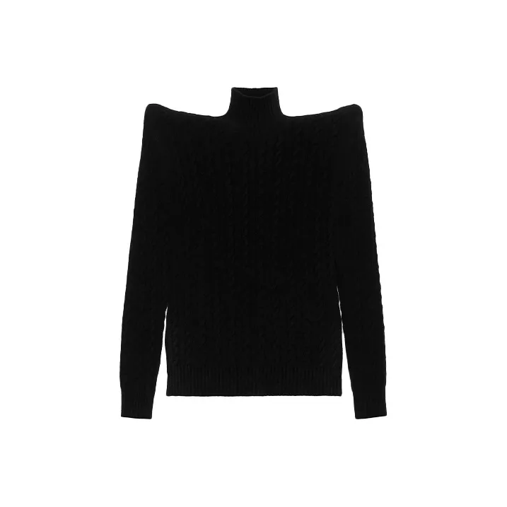 Balenciaga Pagoda Turtleneck 'Black'-0