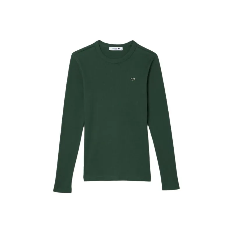 LACOSTE T-Shirt Women's Dark Green-0