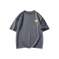 Dark Gray-Short-Sleeved-Dazzling Color Heart (Small Logo)