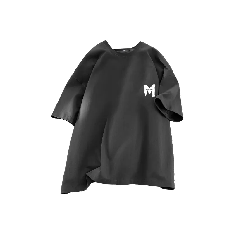 Warrior Huichao Cloud Sail Collection Drop Shoulder Sleeve T Shirt Unisex-8