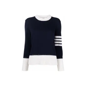 THOM BROWNE· FW22 Sweater Women's Ink Blue