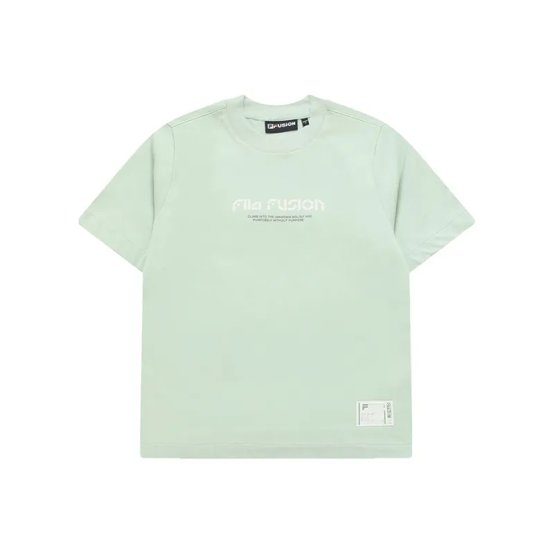 FILA FUSION T Shirts Women's Emerald Green-0