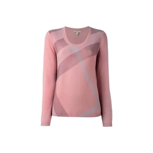 Burberry Cashmere Sweaters Women's Pink