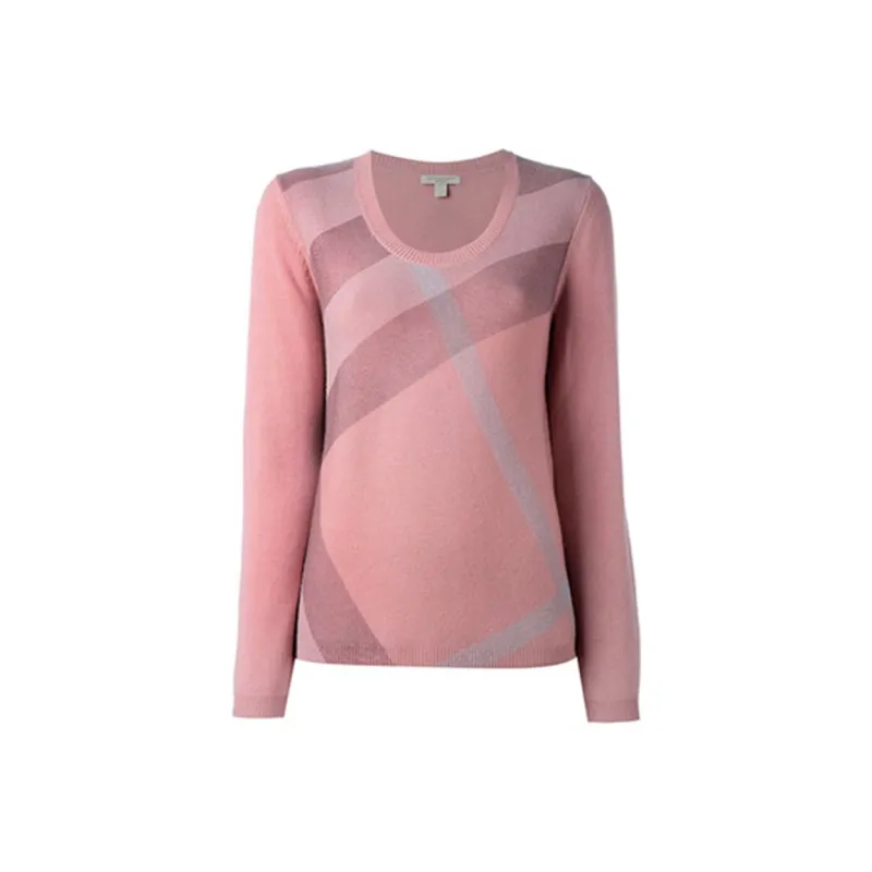 Burberry Cashmere Sweaters Women's Pink-0