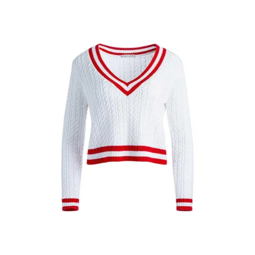 ALICE+OLIVIA Sweater Women's White