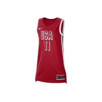 Nike USA Basketball Olympic Team Series SS24 Napheesa Collier Basketball Jerseys Unisex Red