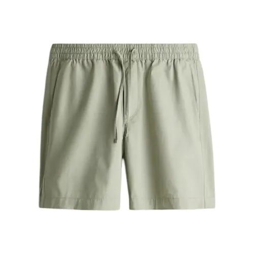H&M Casual Shorts Men's Gray Green