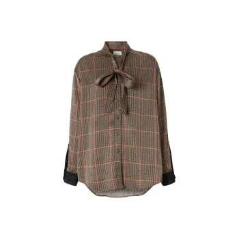 Burberry Shirts Women's Dark Brown