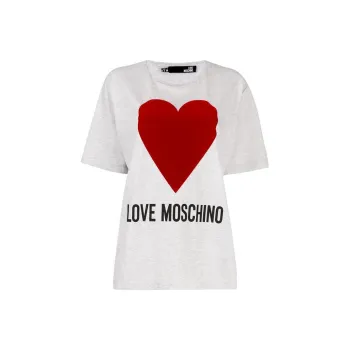 LOVE MOSCHINO T Shirts Women's Gray