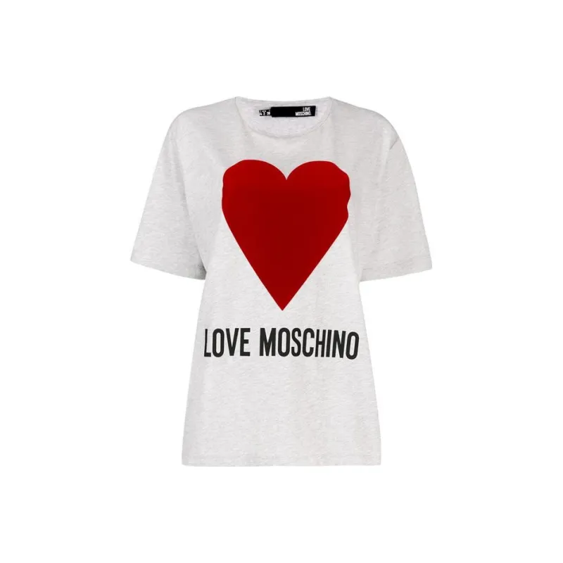 LOVE MOSCHINO T Shirts Women's Gray-0