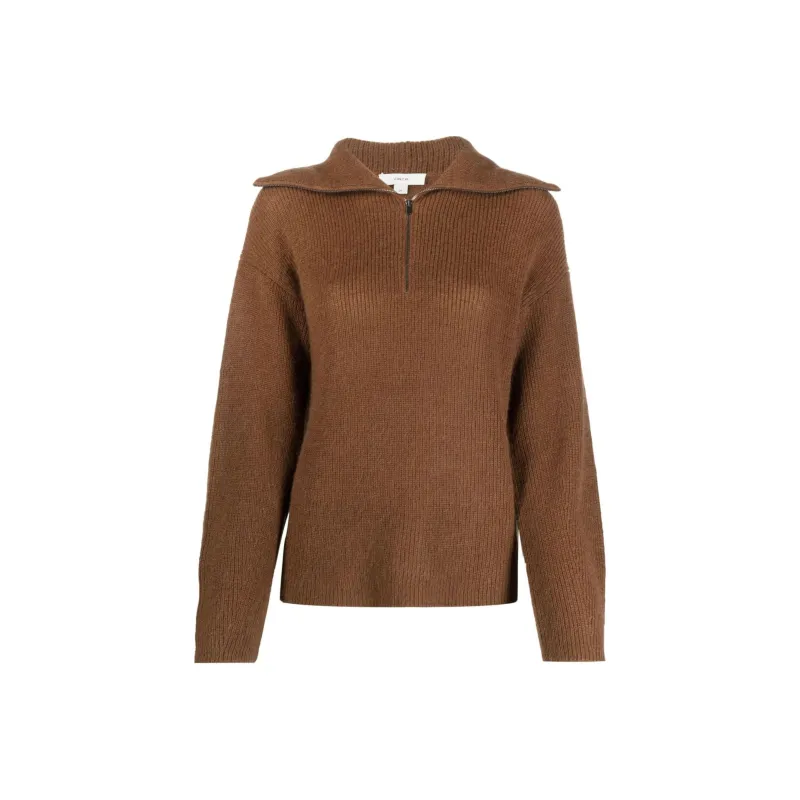 VINCE Half zip Pullover Jumper-0