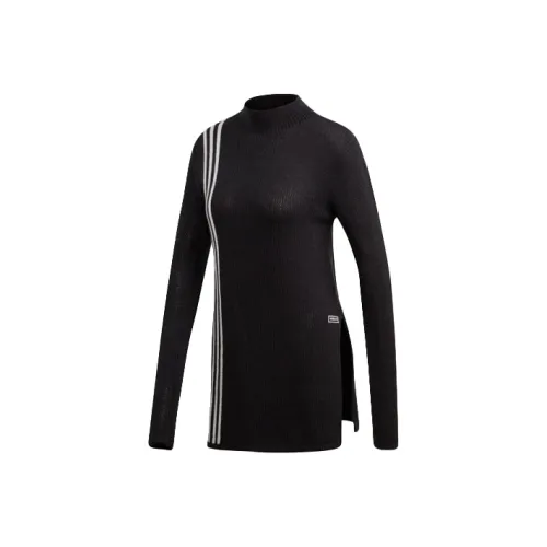 Adidas Originals KNITSWEATER Sweatshirts Women's Black
