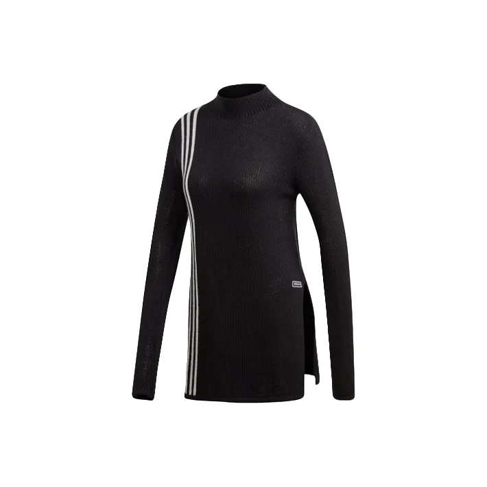 Adidas Originals KNITSWEATER Sweatshirts Women's Black-0