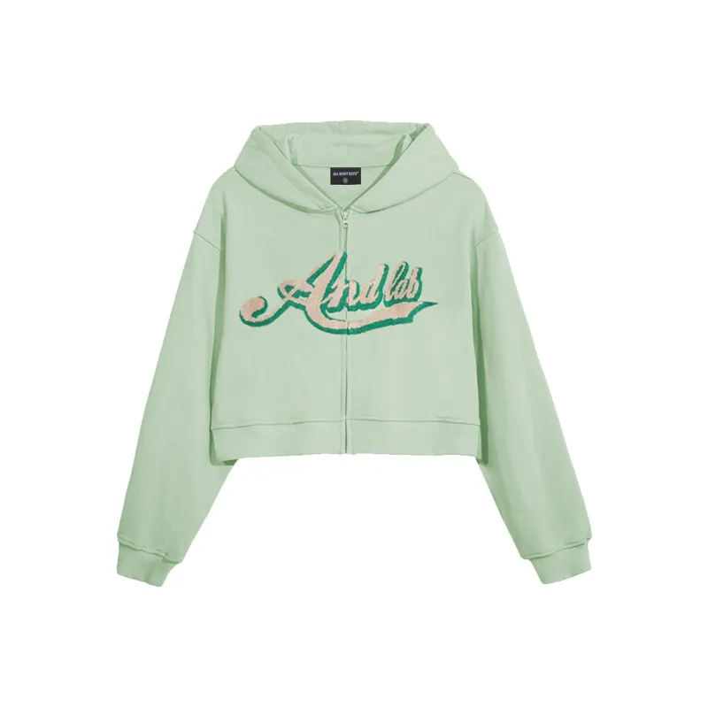 ALL NIGHT DAYS Hooded Loose Fit Cardigan Sweatshirt Spring Fall Women's-6
