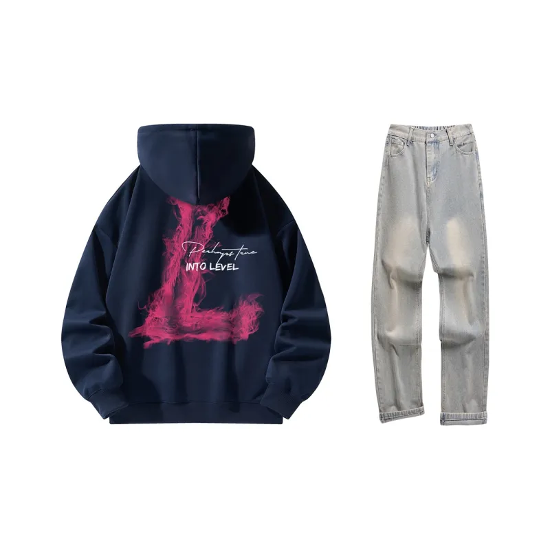 LEVEL Sweatshirt Sets Unisex-18