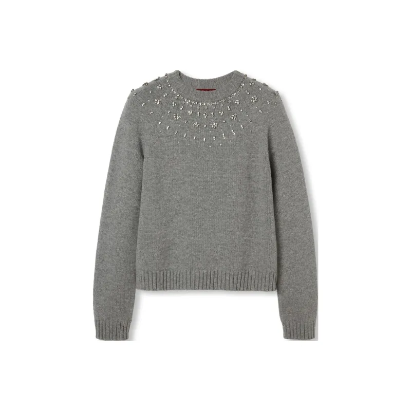 GUCCI FW24 Sweater Women's Gray-0
