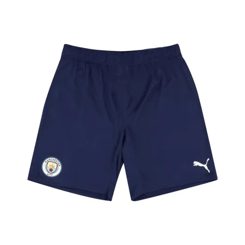 PUMA City Player Issue Third Shorts Soccer Bottoms Men's Blue