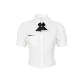 9 Cat Treat Sticks Shirt Women's White