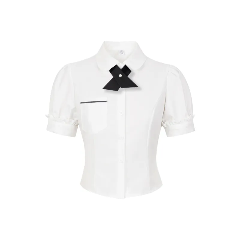 9 Cat Treat Sticks Shirt Women's White-0