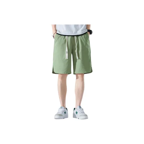 Tonlion Casual Shorts Men's Avocado Green