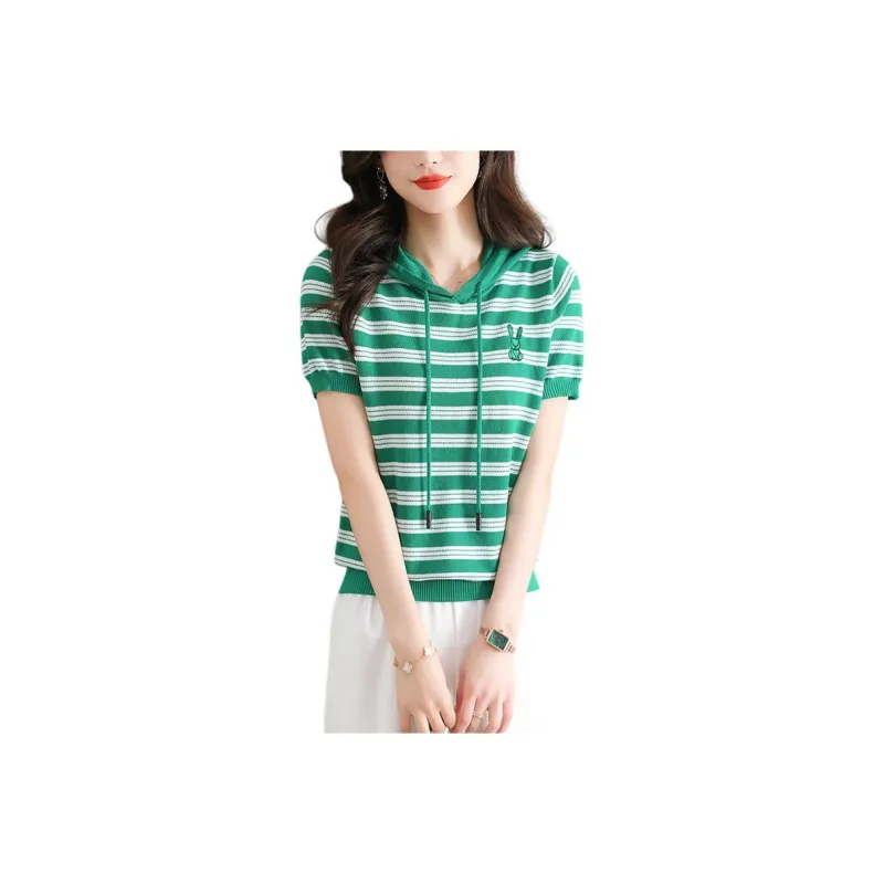 Korean Style Regular T Shirt Women's-3