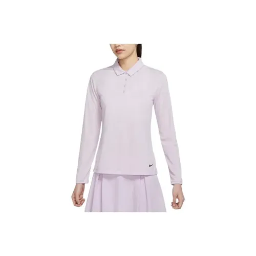 Nike Polo Shirts Women's Pink Purple