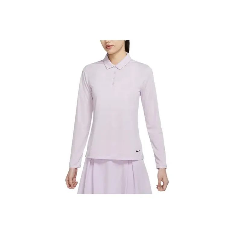Nike Polo Shirts Women's Pink Purple-0