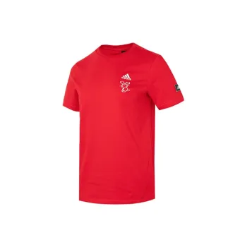 Adidas T Shirts Women's Red