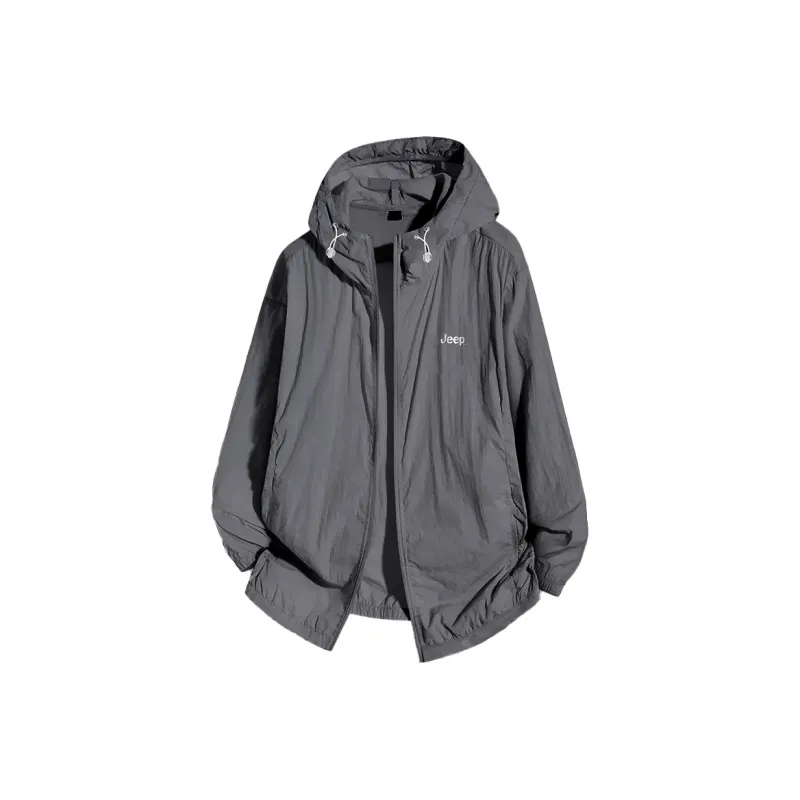 Jeep Super Light Breathable Quick Dry UV Protection Long Sleeved Sun Protection Clothing Unisex-24