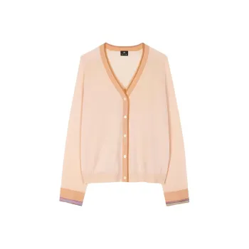 Paul Smith Stripe trimmed Cardigan