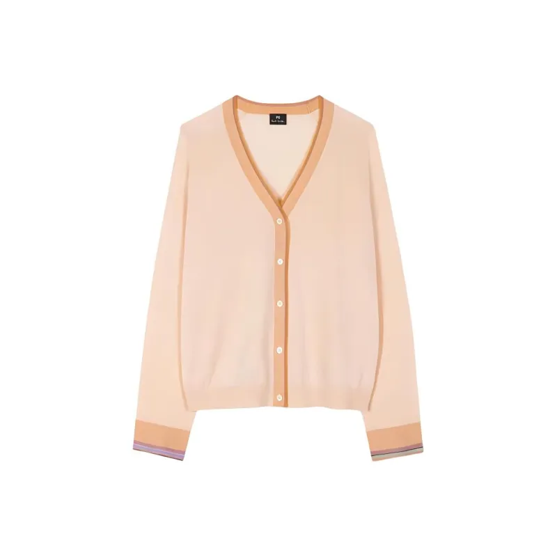 Paul Smith Stripe trimmed Cardigan-0