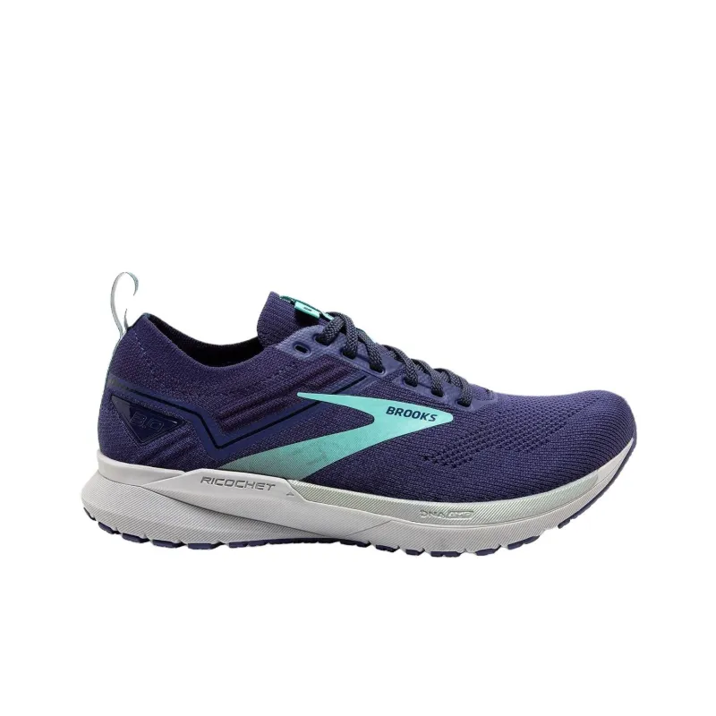 Brooks Abrasion Resistant Breathable Low Top Running Shoes Women's Purple-1